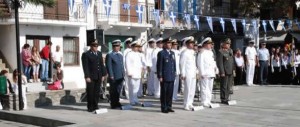 Κατάθεση στεφάνων στο ηρώων πεσόντων του Λιμένα