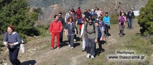 Πεζοπορία στους Καταρράκτες του Ραχωνιού.