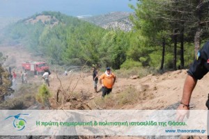 Κατασβέστηκε η φωτιά που είχε ξεσπάσει το μεσημέρι της Παρασκε