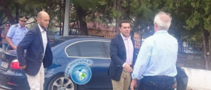Ο Αλέξης Τσίπρας στη Κοινότητα του Πρίνου